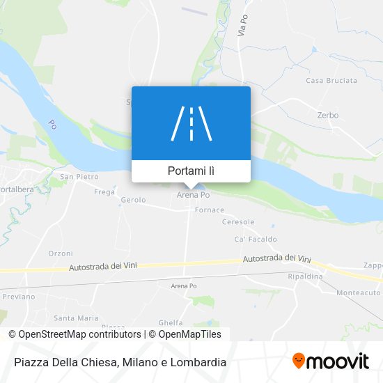 Mappa Piazza Della Chiesa