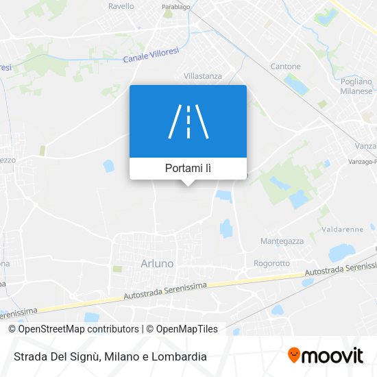 Mappa Strada Del Signù