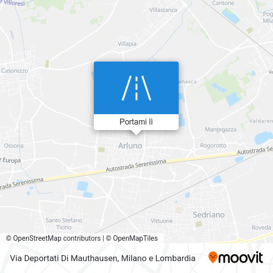 Mappa Via Deportati Di Mauthausen