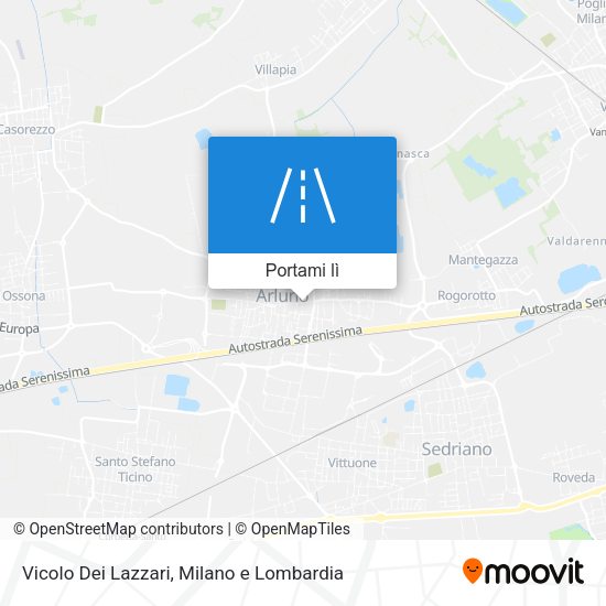 Mappa Vicolo Dei Lazzari