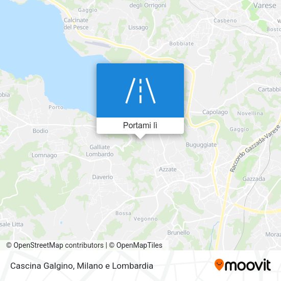 Mappa Cascina Galgino