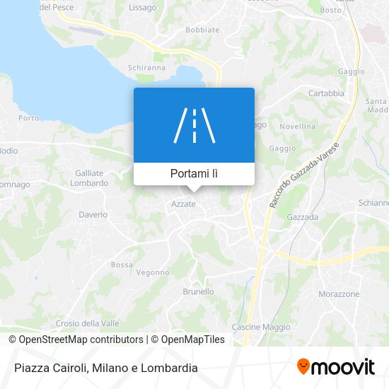 Mappa Piazza Cairoli