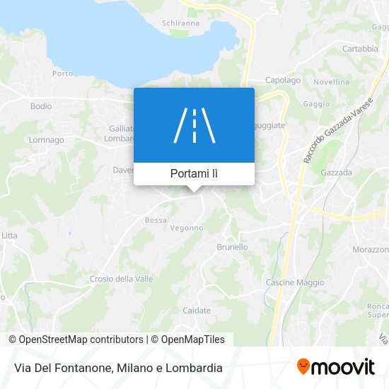 Mappa Via Del Fontanone