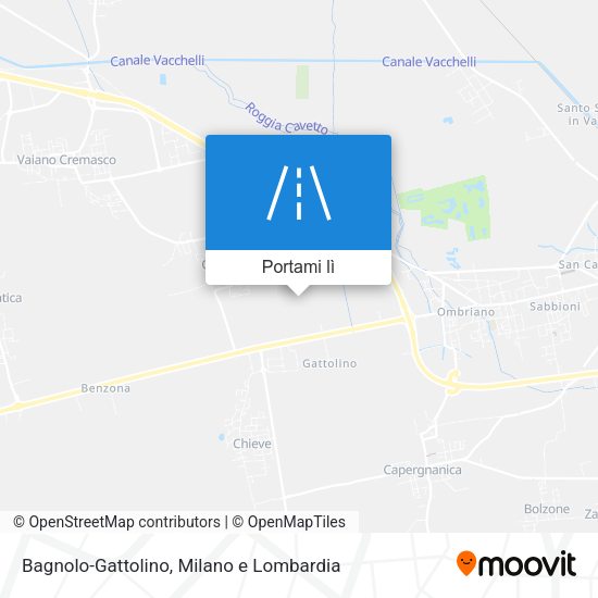 Mappa Bagnolo-Gattolino