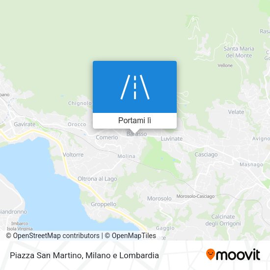 Mappa Piazza San Martino