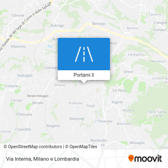 Mappa Via Interna