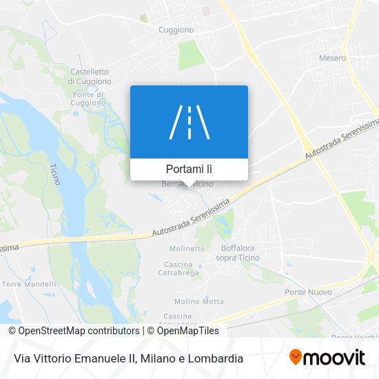 Mappa Via Vittorio Emanuele II