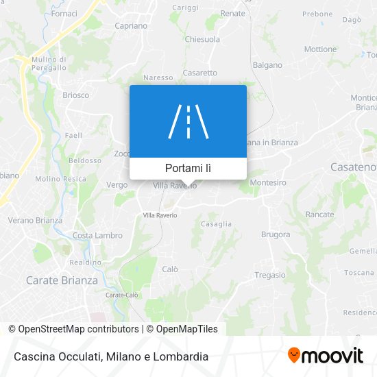Mappa Cascina Occulati