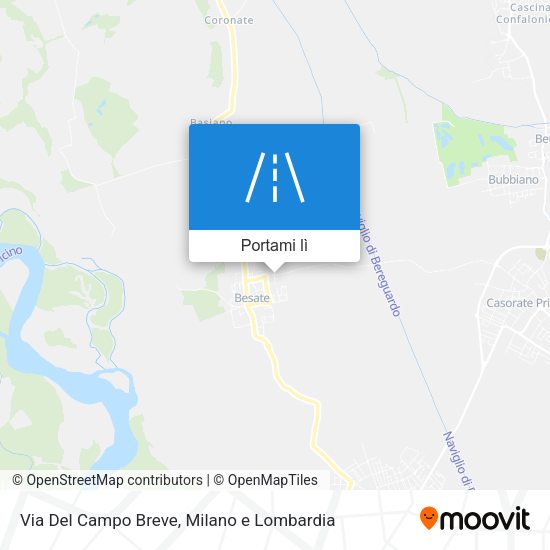 Mappa Via Del Campo Breve