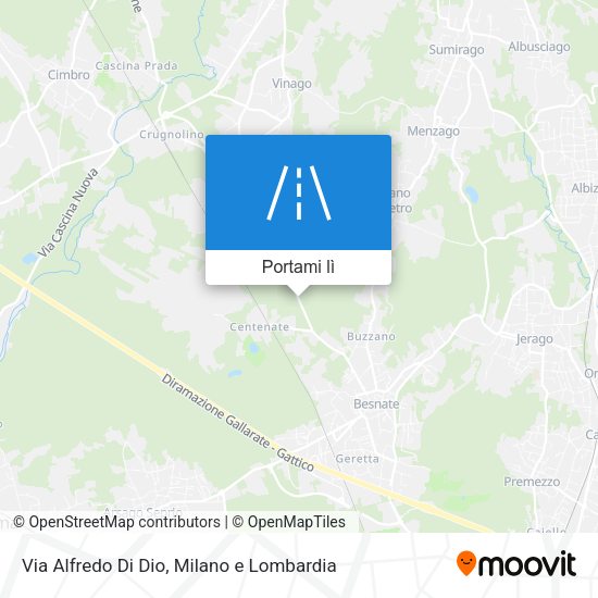 Mappa Via Alfredo Di Dio