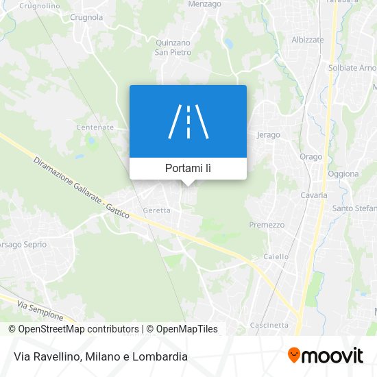 Mappa Via Ravellino