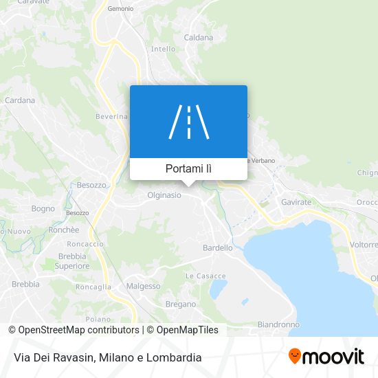 Mappa Via Dei Ravasin