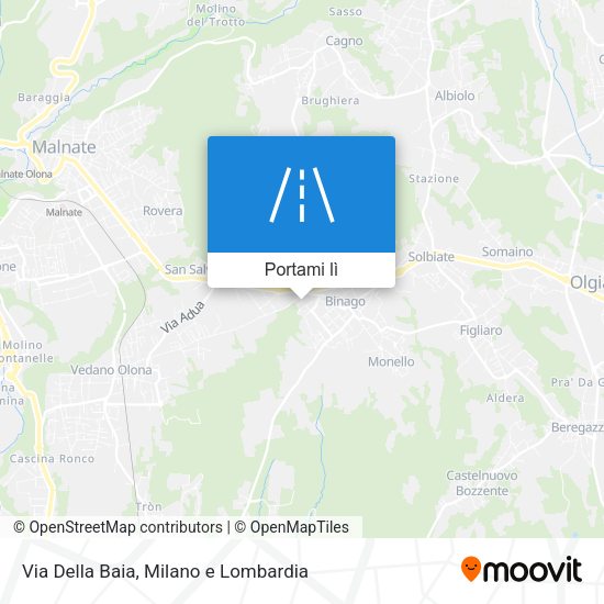 Mappa Via Della Baia