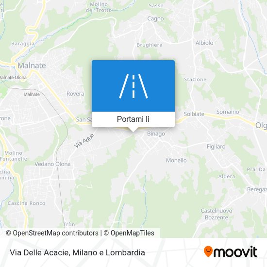 Mappa Via Delle Acacie