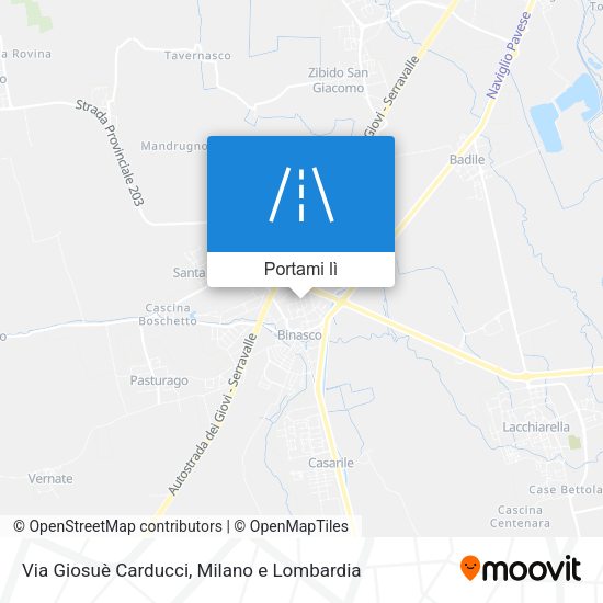 Mappa Via Giosuè Carducci