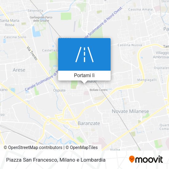 Mappa Piazza San Francesco