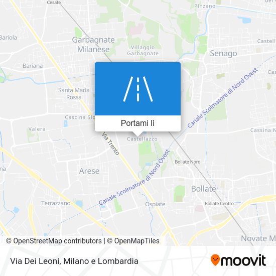 Mappa Via Dei Leoni
