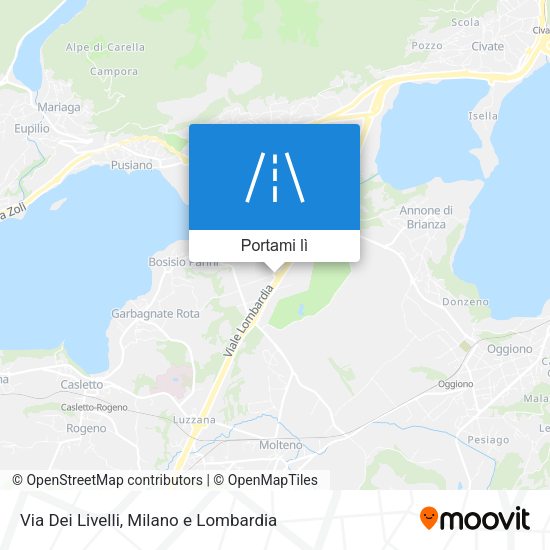 Mappa Via Dei Livelli