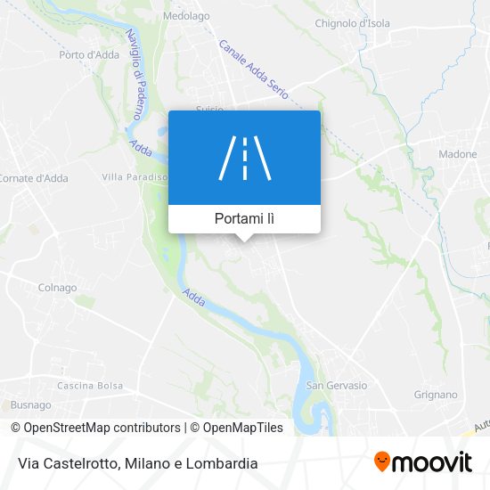 Mappa Via Castelrotto