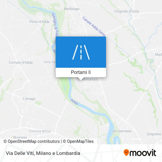Mappa Via Delle Viti