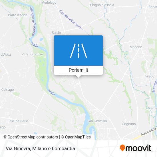 Mappa Via Ginevra