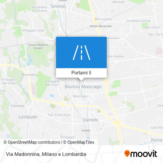 Mappa Via Madonnina