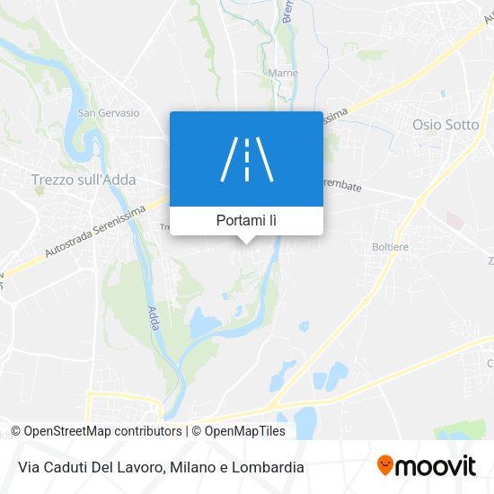 Mappa Via Caduti Del Lavoro