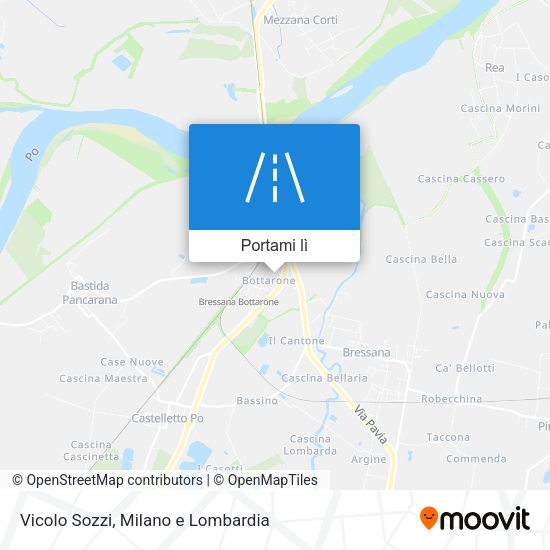 Mappa Vicolo Sozzi