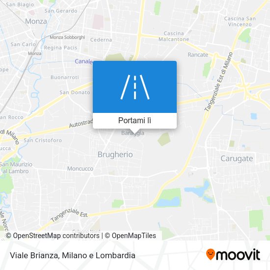 Mappa Viale Brianza