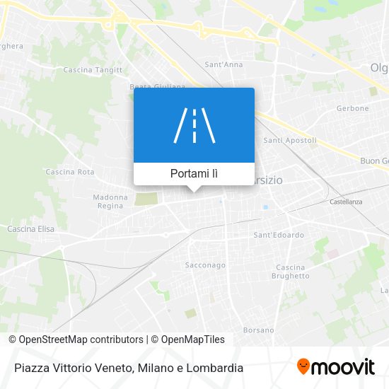 Mappa Piazza Vittorio Veneto