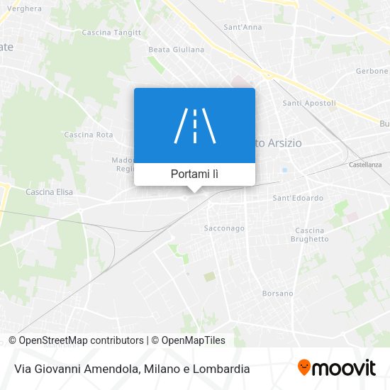 Mappa Via Giovanni Amendola
