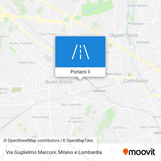 Mappa Via Guglielmo Marconi