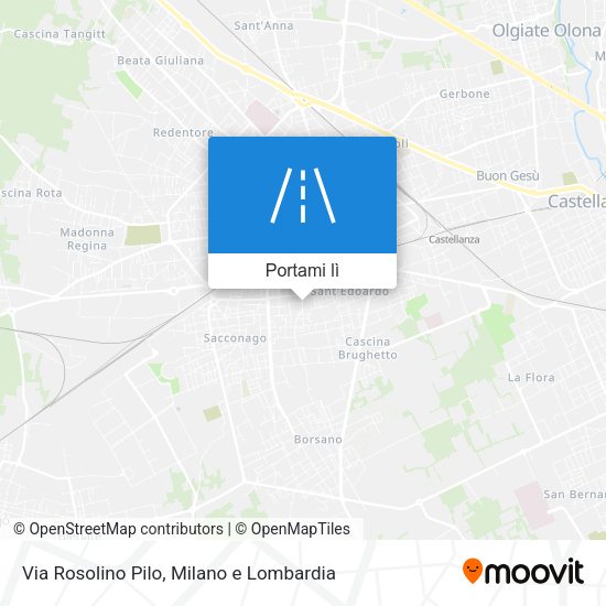 Mappa Via Rosolino Pilo
