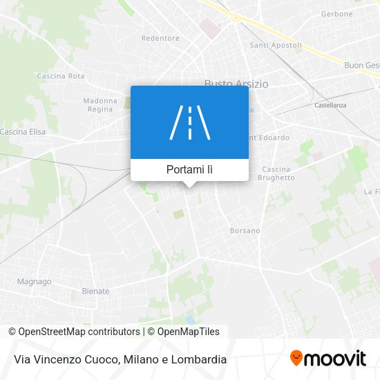 Mappa Via Vincenzo Cuoco