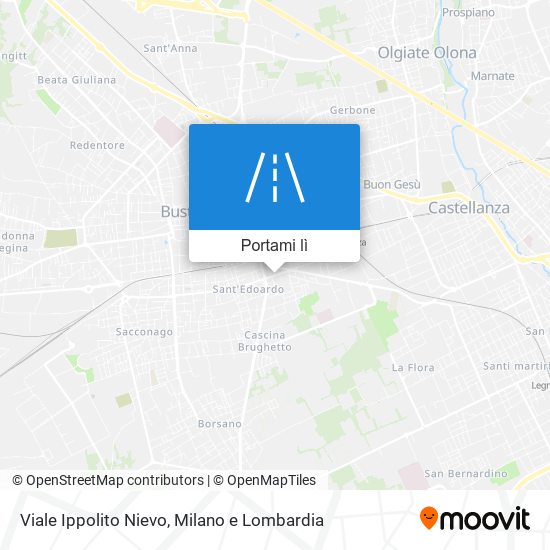 Mappa Viale Ippolito Nievo