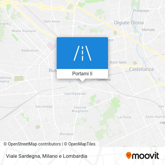 Mappa Viale Sardegna