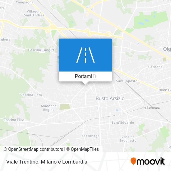 Mappa Viale Trentino