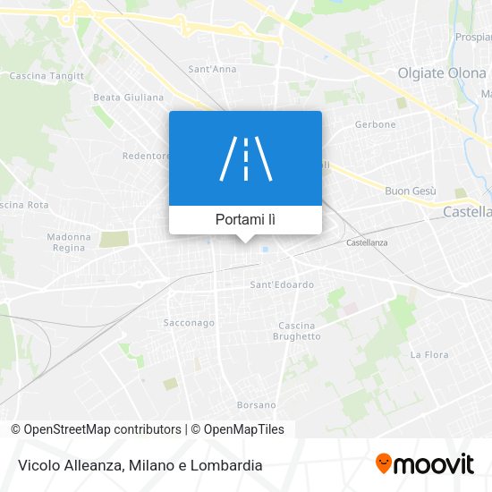 Mappa Vicolo Alleanza