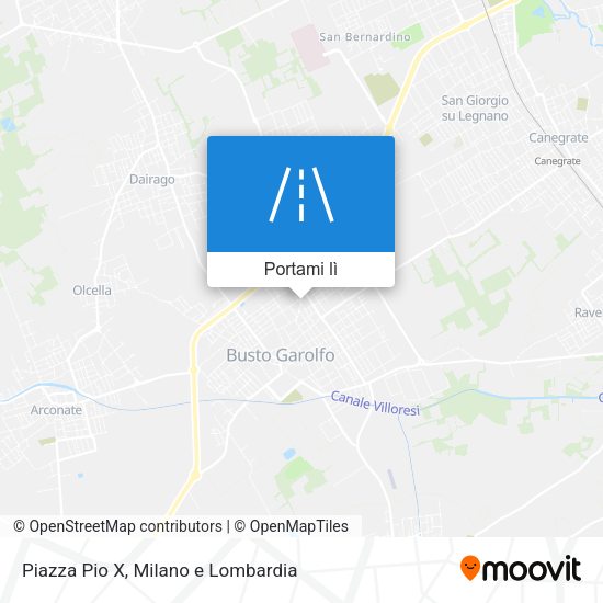 Mappa Piazza Pio X