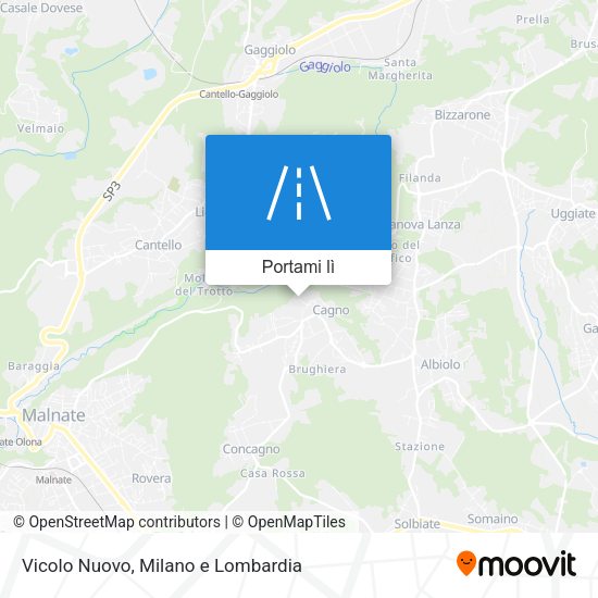 Mappa Vicolo Nuovo