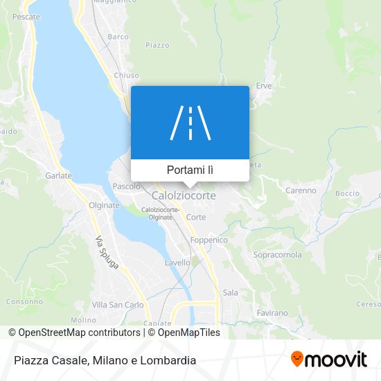 Mappa Piazza Casale