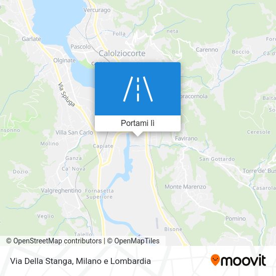 Mappa Via Della Stanga