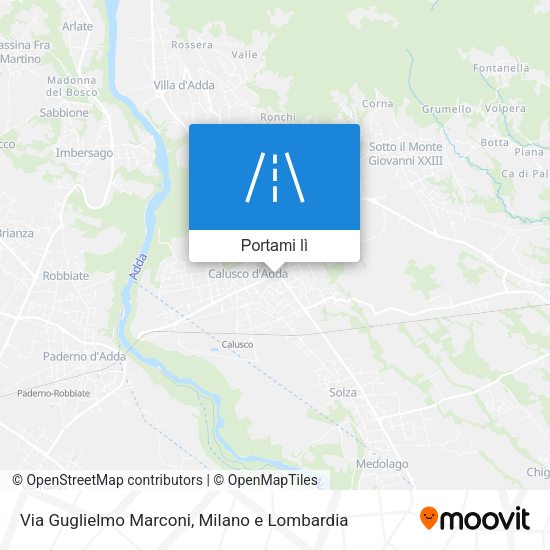 Mappa Via Guglielmo Marconi
