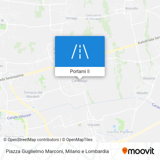 Mappa Piazza Guglielmo Marconi