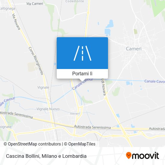 Mappa Cascina Bollini