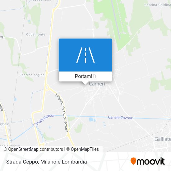 Mappa Strada Ceppo