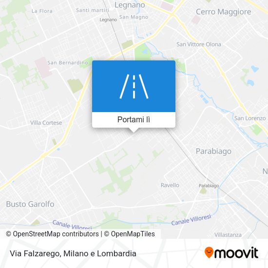 Mappa Via Falzarego