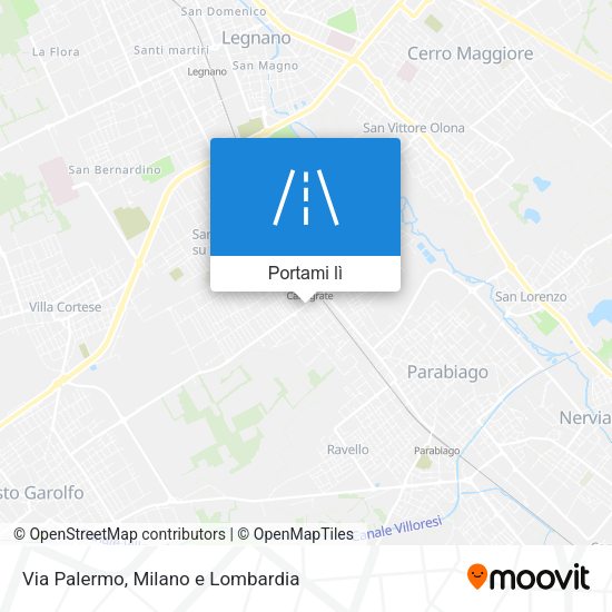Mappa Via Palermo