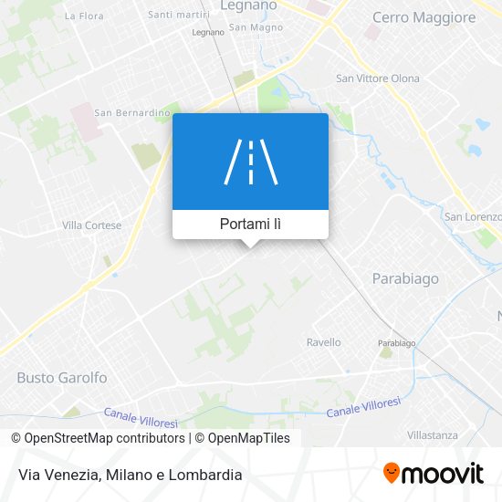 Mappa Via Venezia