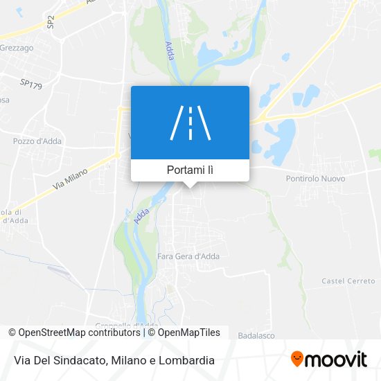Mappa Via Del Sindacato